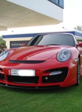 NR Auto GT Aero Body Kit w/ Carbon Fiber Porsche 997TT C4 & C4S 2005-2009                                     - 99724-K - Image 7